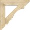 Ekena Millwork Balboa Slat Rough Sawn Bracket w/ Offset Brace, Douglas Fir, 8"W x 34"D x 34"H BKT0806X34X34BOA06RDF - alternate 2